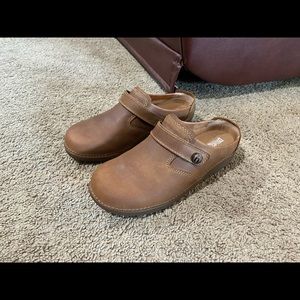 Duluth Trading Co Andina Mule Outdoor Leather Shoes Women’s Size 7 Medium